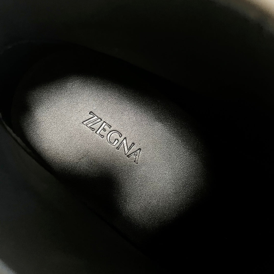 SUEDE LEATHER MIXED ANKLE MEN'S BOOT